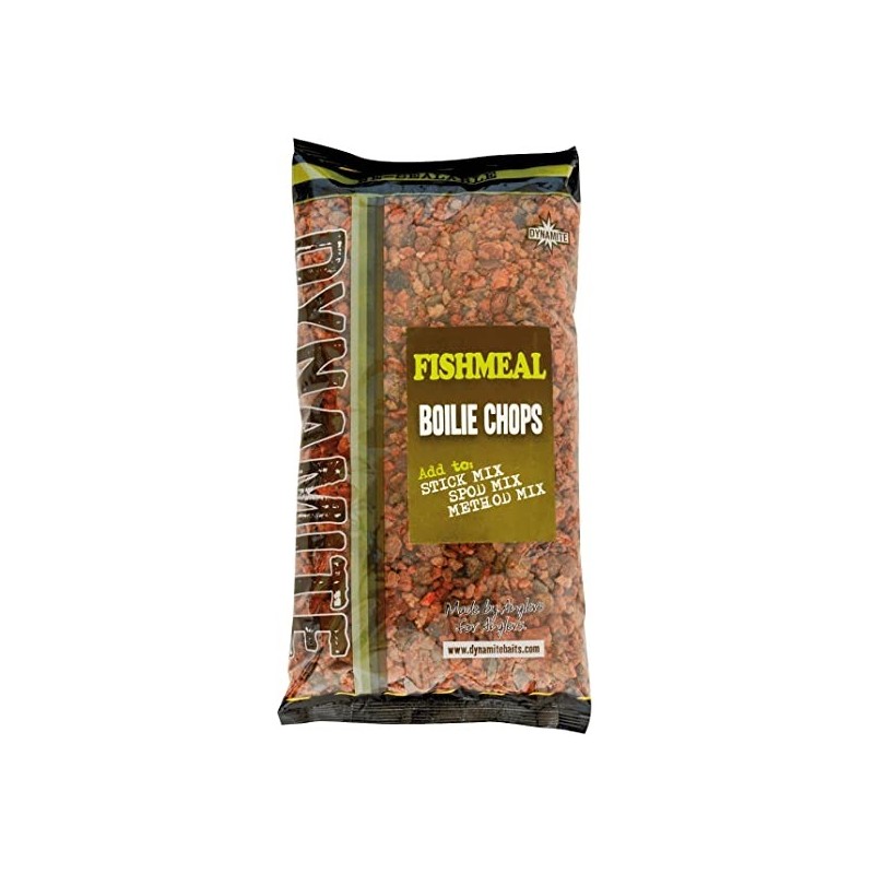 DYNAMITE BAITS BOILIES CHOPS FISHMEAL 2 KG