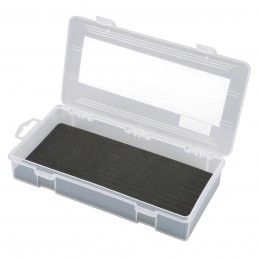 SPRO TACKLE BOX WITH EVA 230X120X42MM

La boite idéal pour vos montages D-rig, bas de ligne pour sacs pva, etc...