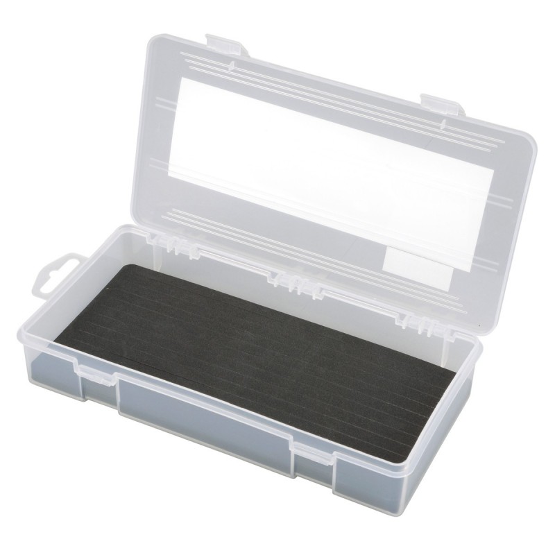 SPRO TACKLE BOX WITH EVA 230X120X42MM
La boite idéal pour vos montages D-rig, bas de ligne pour sacs pva, etc... SPRO TACKLE BOX WITH EVA 230X120X42MM
La boite idéal pour vos montages D-rig, bas de ligne pour sacs pva, etc...