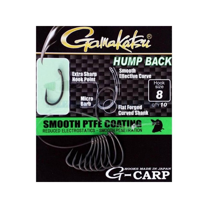 GAMAKATSU G-CARP HUMP BACK HOOKS T 6