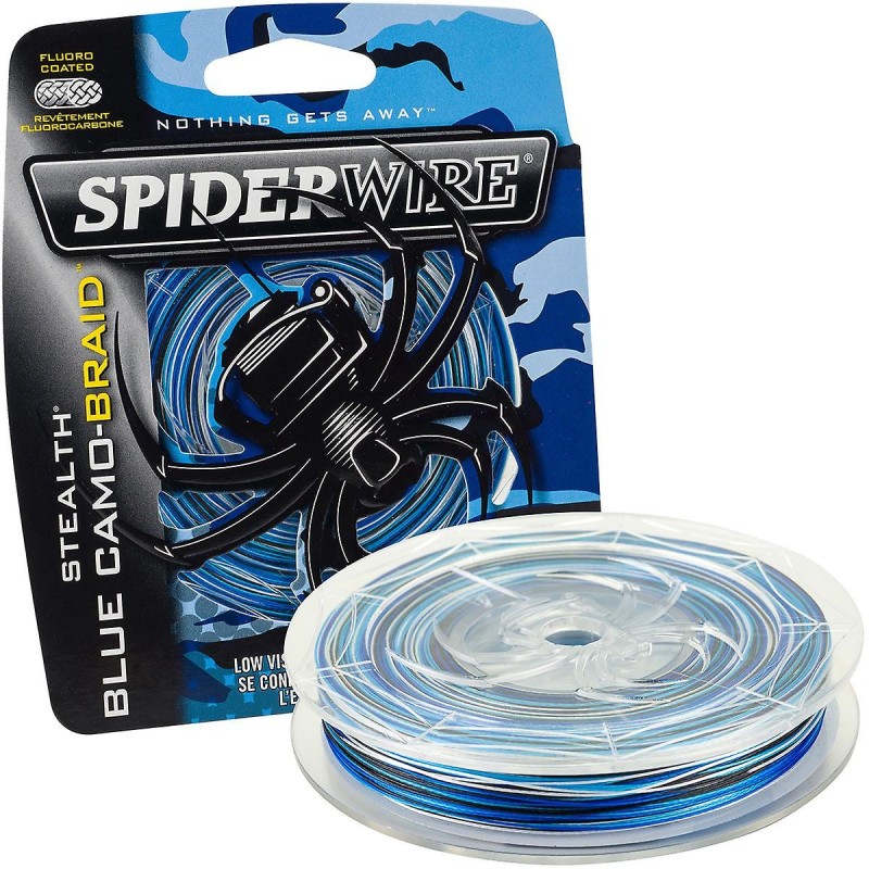 TRESSE SPIDERWIRE STEALTH SMOOTH 8 CAMO - 150M