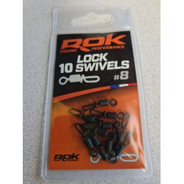 ROK LOCK SWIVELS N 8 X  10