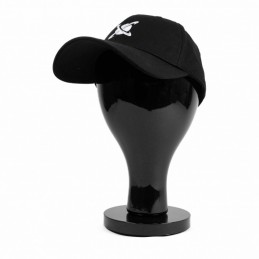 CCMOORE BLACK BASEBALL CAP