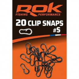 ROK 20 CLIP SNAPS T S