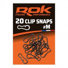 ROK 20 CLIP SNAPS T M