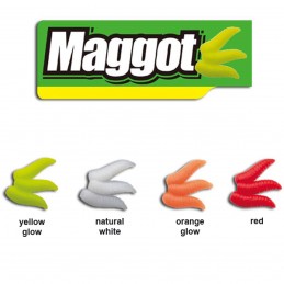 MARUKYU MAGGOTS ASTICOTS BLANC