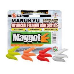 MARUKYU MAGGOTS ASTICOTS JAUNE