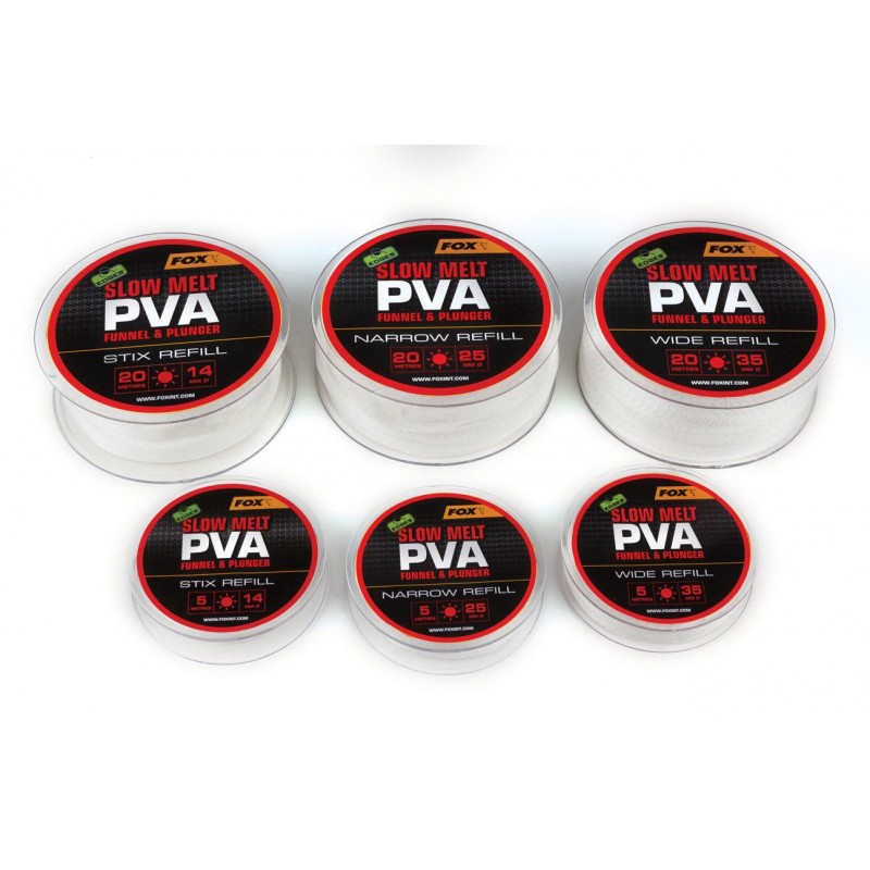 Recharge filet soluble PVA Nash Webcast Refill Wide 37mm x 5M