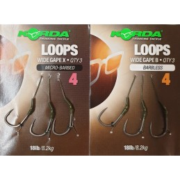 Korda - Loop Rigs Size 4 DF...