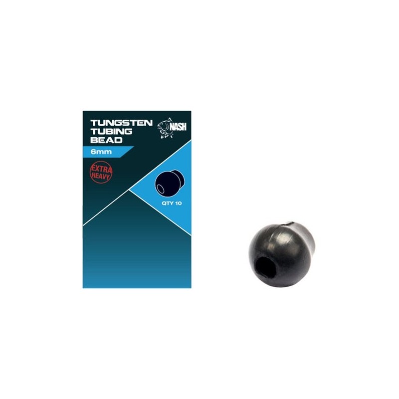 TUNGSTEN TUBING BEADS 6 MM TUNGSTEN TUBING BEADS 6 MM