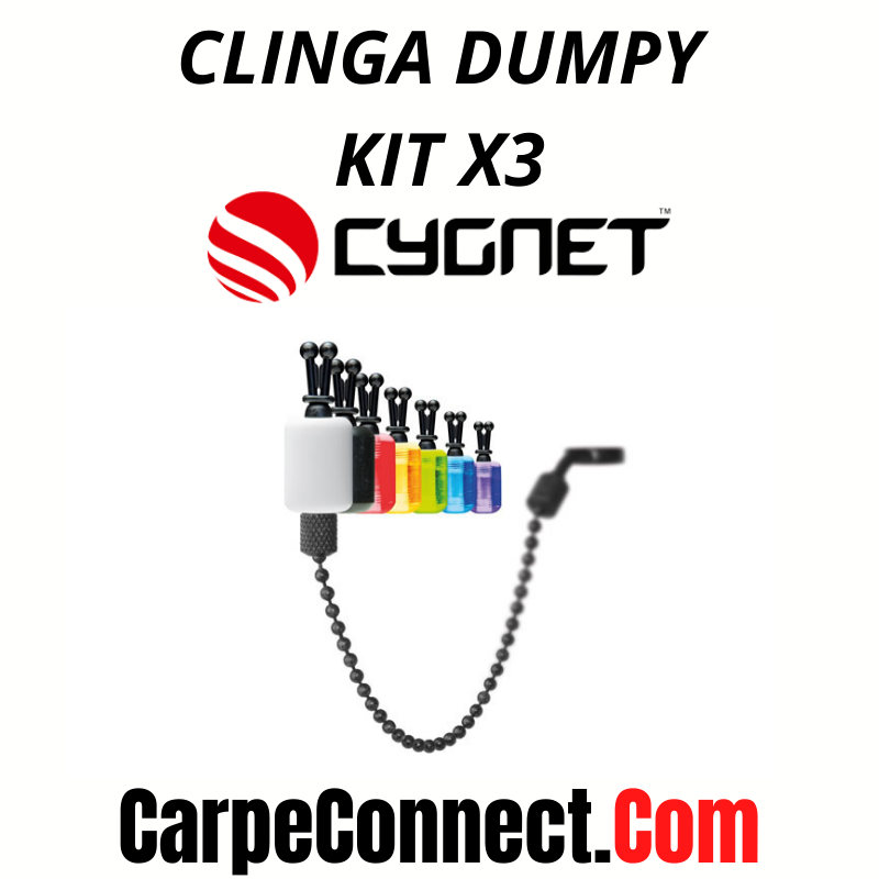 GYGNET CLINGA DUMPY KIT BLEU X 3