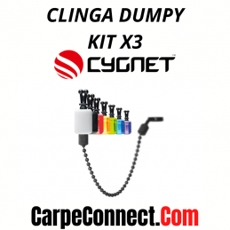 CYGNET CLINGA DUMPY KIT VERT X 3