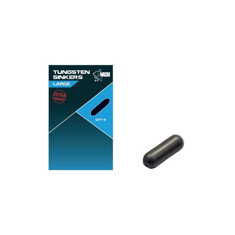 Nash Tungsten Sinkers Large Nash Tungsten Sinkers Large