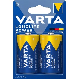 2 PILES VARTA LR20 LONGLIFE...