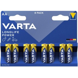 8 PILES VARTA AA LR6...