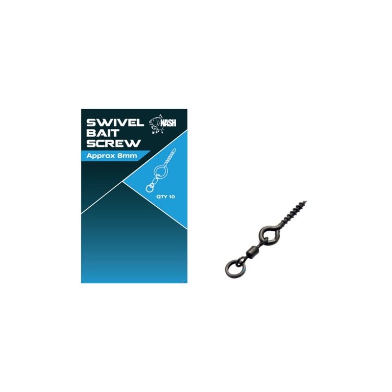 SWIVEL BAIT SCREW APPROX 8 MM X 10