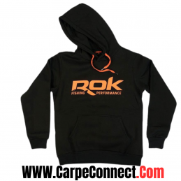 ROK BLACK HOODIE T L XXL