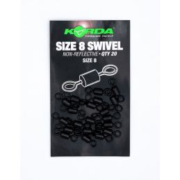 Korda Swivels Size 8 - 20 pcs