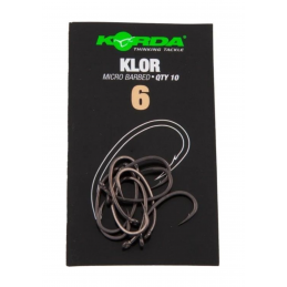 Korda Klor Micro Barbed Size 6
