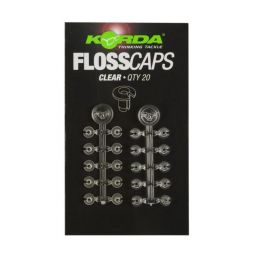 Korda Floss Caps Clear