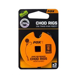 Fox Edges Chod Rigs Size 6...