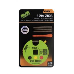 Fox Edges 12ft Zig Rigs...