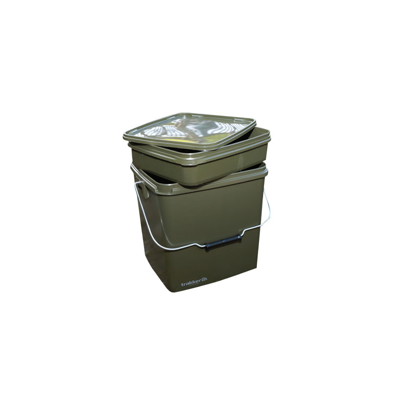 13 LTR OLIVE SQUARE CONTAINER INC TRAY