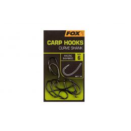 FOX CARP HOOKS CURVE SHANK T8