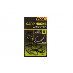 FOX CARP HOOKS CURVE SHANK T4